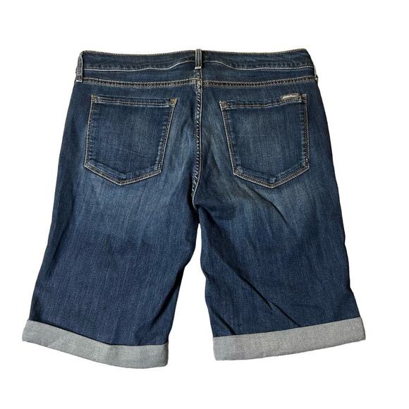 Eddie Bauer Short Womens 12 Blue Elysian Bermuda Shorts NEW - Picture 2 of 10